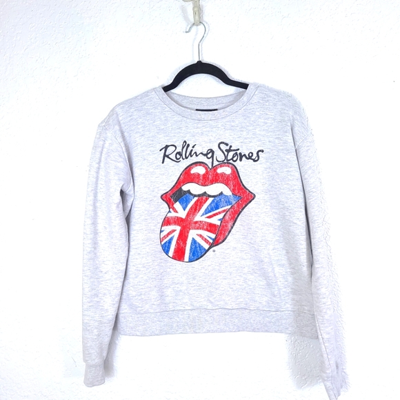 the Rolling Stones Sweaters - Rolling Stones Graphic Crewneck Sweatshirt